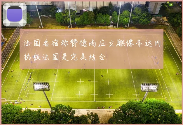 法国名宿称赞德尚应立雕像齐达内执教法国是完美结合